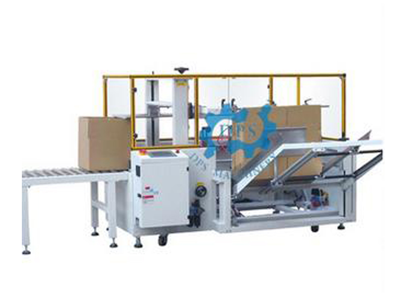 Vertical unpacking machine