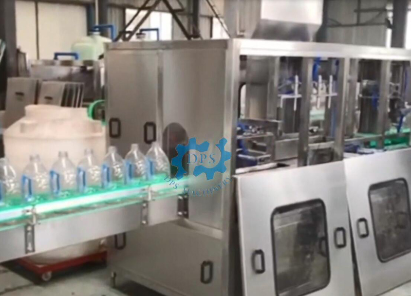 600BPH 4.5L bottle water filling line