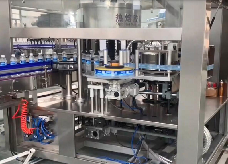 15000BPH hot melt glue labeling solution